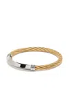 Charriol Better Half Logo-engraved Bracelet In Gold