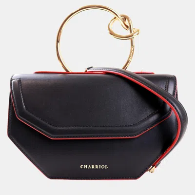 Pre-owned Charriol Black Leather Zenitude Handbag