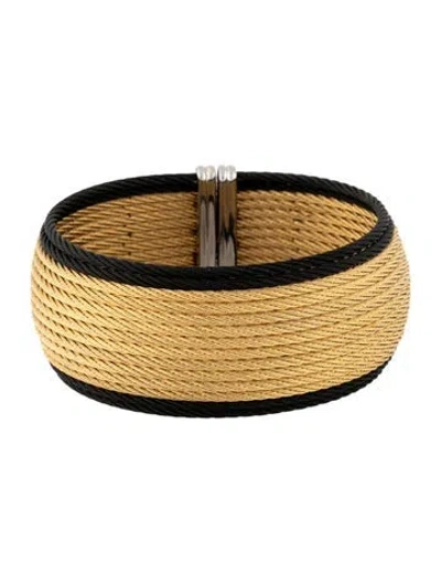 Pre-owned Charriol Celtic 14 Row Wide Cuff, 6" In Multicolor