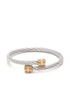 Charriol Celtic Rope-detail Bangle In Silver