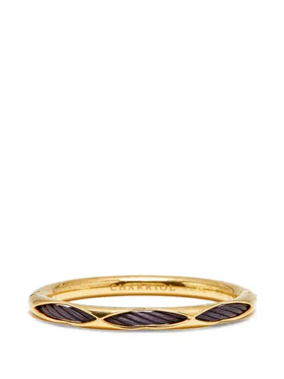 Pre-owned Charriol Celtic Dream Cable Bracelet In Gold