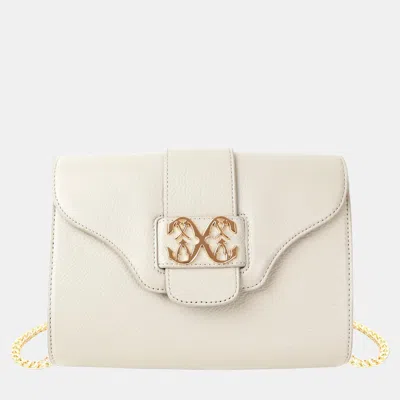 Pre-owned Charriol Cream Leather Marie Olga Crossbody Bag