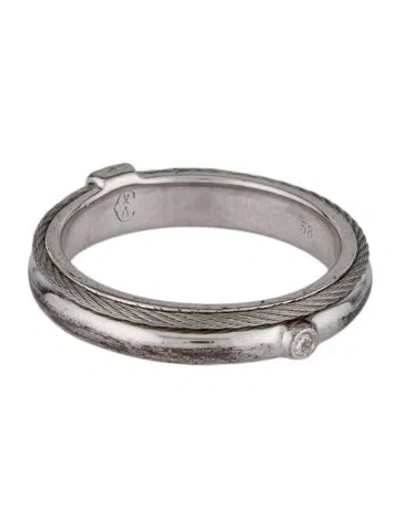 Pre-owned Charriol Diamond Cable Band In Multicolor