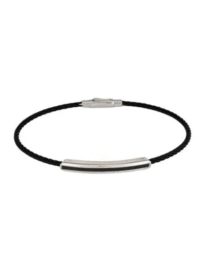 Pre-owned Charriol Enamel Station Bracelet, 7" In Multicolor