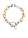Charriol Forever Lock Two-tone Bracelet In Silber