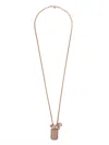 Charriol Forever Lucky Pendant Necklace In Pink
