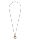 Charriol Forever Lucky Pendant Necklace In Pink