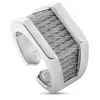 Charriol Forever Stainless Steel Ring In Multi