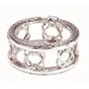 CHARRIOL CHARRIOL HEART TO HEART STERLING SILVER CABLE RING