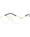 Charriol Men's Pc75089 56mm Optical Frames In Gold