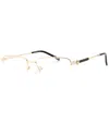Charriol Men's Pc75114 57mm Optical Frames In Gold