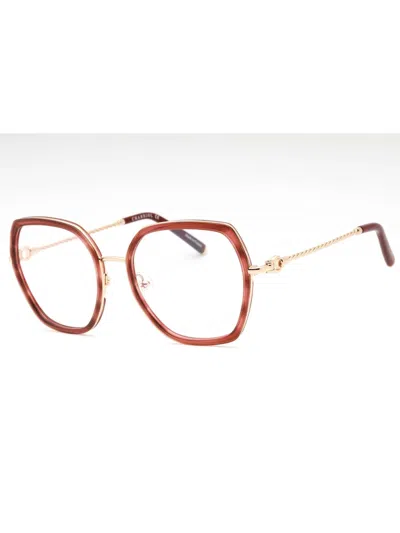 Charriol Oversized Eyeglasses For Women - Perfect For Everyday Elegance In Red