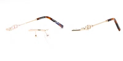 Charriol Pc71048 Men's Glasses, Gold, Size 54
