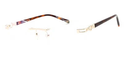 Charriol Pc71051 Men's Glasses, Gold, Size 54