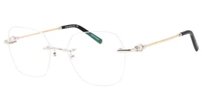 Charriol Pc71069 C02 Occhiali Da Vista Argentati Per Donna (solo Montatura) In Silver