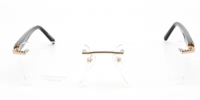 Charriol Pc75083 Men's Glasses, Gold, Size 56