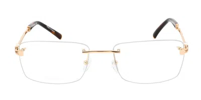 Charriol Pc75088 Men's Glasses, Gold, Size 58