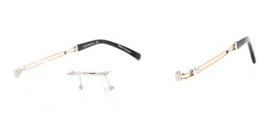 Charriol Pc75088 Men's Glasses, Silver, Size 58