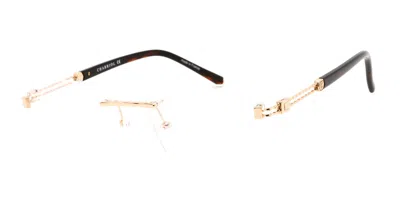Charriol Pc75091 Men's Glasses, Gold, Size 57