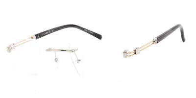 Charriol Pc75091 Men's Glasses, Silver, Size 57