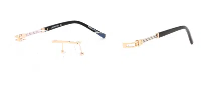 Charriol Pc75095 C03 Men's Glasses Gold Size 56 - Free Lenses - Blue Light Block Available