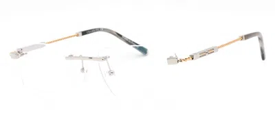 Charriol Pc75103 Men's Glasses, Silver, Size 56