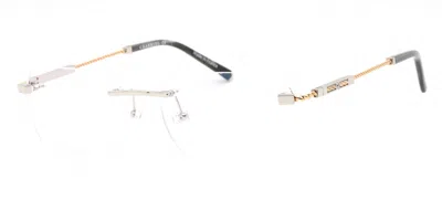 Charriol Pc75104 Men's Glasses, Silver, Size 59