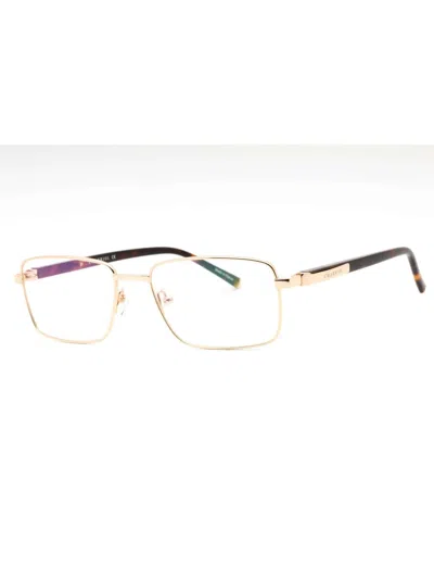 Charriol Pc75110 Metal Rectangular Men's Eyeglasses In Gold