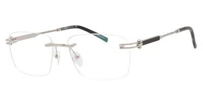 Charriol Pc75115 C02 Occhiali Da Vista Argentati Per Uomo (solo Montatura) In Silver