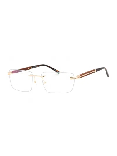 Charriol Pc75118 Eyeglasses In Shiny Gold/tortoise / Clear Lens