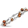 Charriol Pearl Stainless Steel And Bronze Pvd Brown Pearls Bracelet In Multi