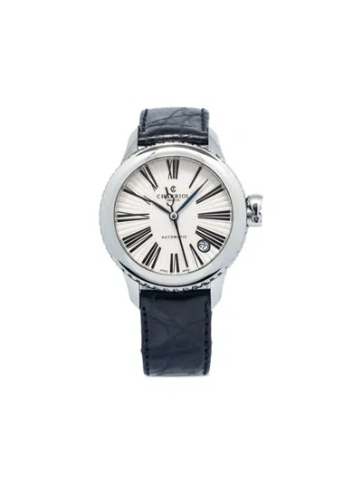 Pre-owned Charriol  Colvmbvs 36mm In White