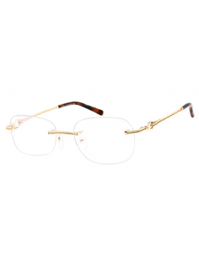 Charriol Sleek Oval Eyeglasses For Women In Gold