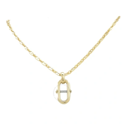 Charriol St Tropez Mariner Yellow Gold Pvd Steel Marine Chain Link Necklace