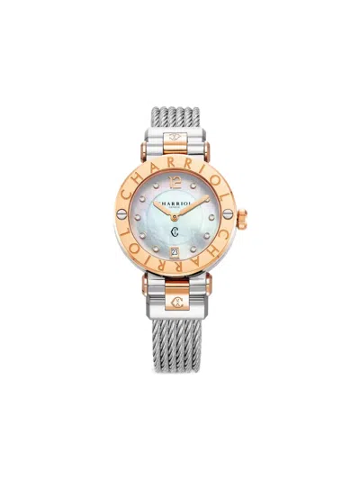 Charriol St. Tropez Navigator Cruise 36mm In Metallic