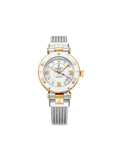 Charriol St. Tropez Surf 36mm In Metallic