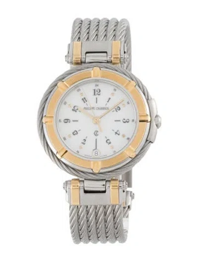 Pre-owned Charriol St. Tropez Watch, 33mm In Multicolor