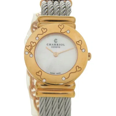 Pre-owned Charriol Stainless Steel Wristwatch () In Multi