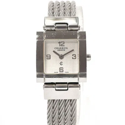 Pre-owned Charriol Stainless Steel Wristwatch () In Multi