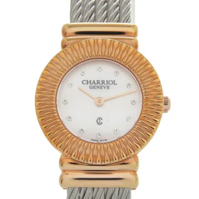 Pre-owned Charriol Stainless Steel Wristwatch () In Multi