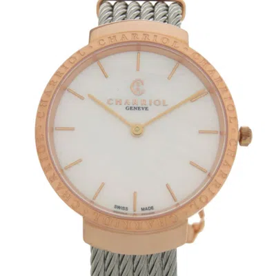 Pre-owned Charriol Stainless Steel Wristwatch () In Multi
