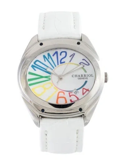 Pre-owned Charriol The Force Watch, 40mm In Multi