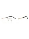 Charriol Titanium Rectangular Men's Eyeglasses - Pc75091