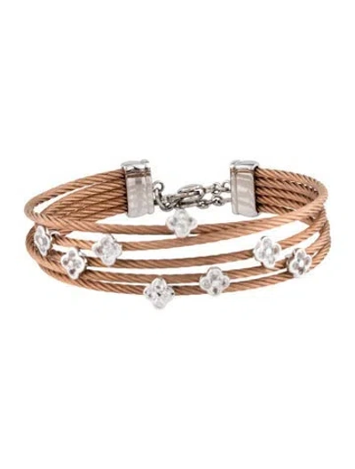 Pre-owned Charriol Topaz Malia Multistrand Bracelet In Multicolor