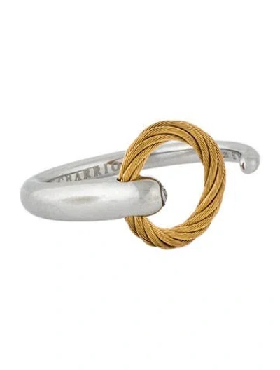 Pre-owned Charriol Zen Infinity Ring In Multicolor