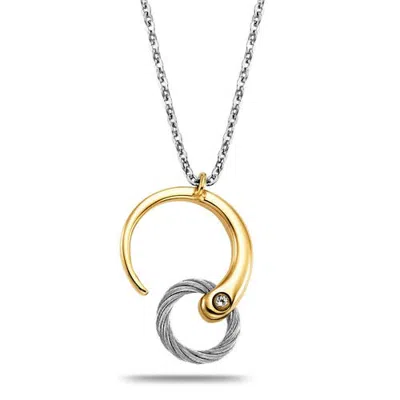 Charriol Zen Pendant In Gold