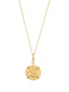 Charriol Zodiac Aquarius Necklace In Gold