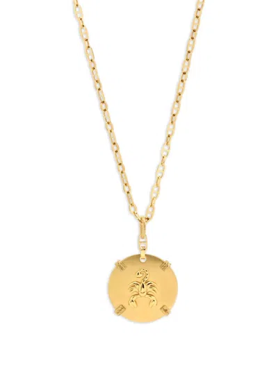 Charriol Zodiac Scorpio Necklace In Gold