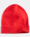 Charter Club 100% Cashmere Cuffed Beanie, Created For Macys In Red