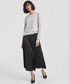 Charter Club 100% Cashmere Women's Long-sleeve Crewneck Sweater, Created For Macy's In Pearl Taupe Heather